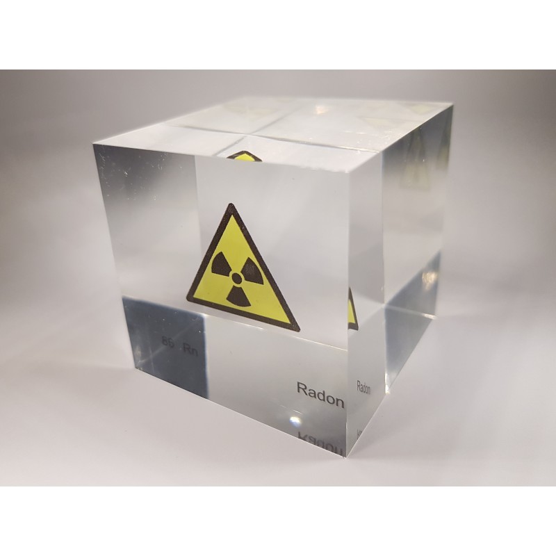 Acrylic cube Radon