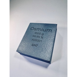 Osmium ingot, 1kg