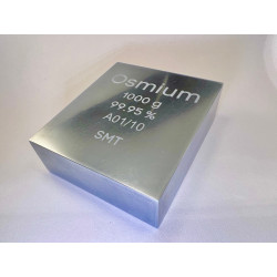 Osmium-Barren, poliert, 1kg