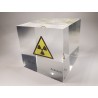 Acrylic cube Actinium