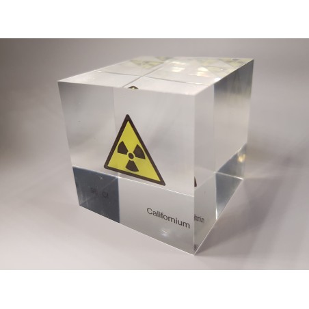 Acrylwürfel Californium