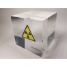 Acrylic cube Einsteinium