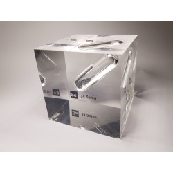 Acrylic cube Selenium