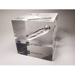 Acrylic cube Cadmium