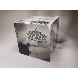 Acrylic cube Tellurium