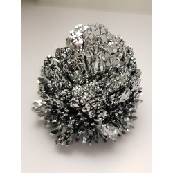 Tellurium crystal cluster 60-80g