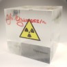 Acrylic cube Oganesson with autograph