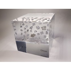 Acrylic cube Chromium