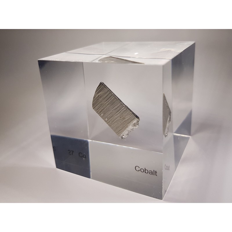 Acrylic cube Cobalt