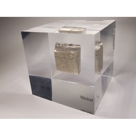 Acrylwürfel Nickel
