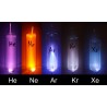 Set of all noble gases in big ampoules