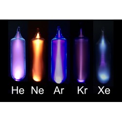 Set of all noble gases 12mm