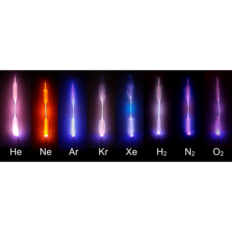 Spectral tubes of all gases 10mm