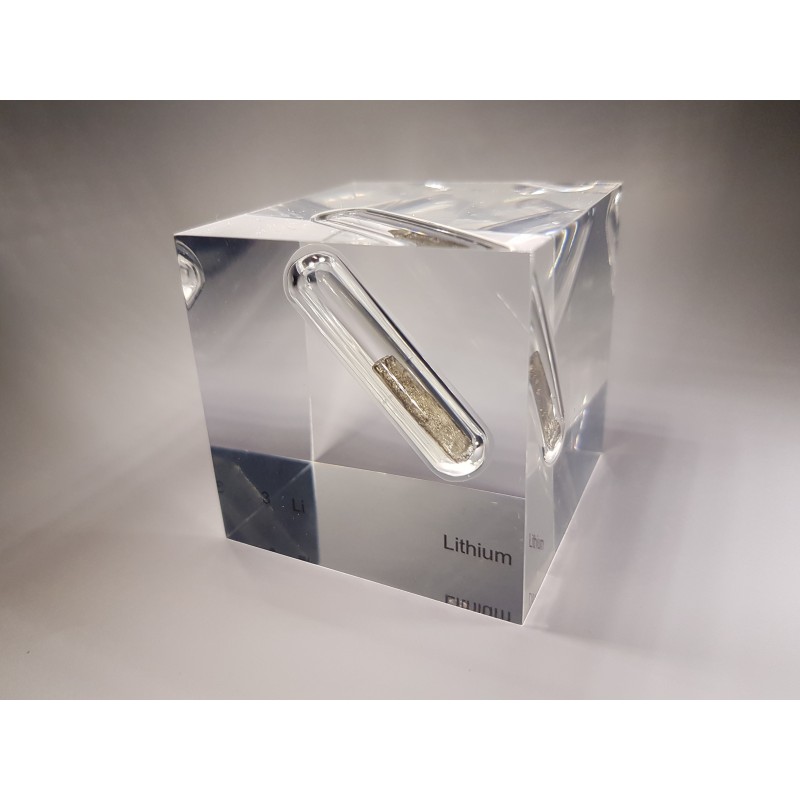 Acrylic cube Lithium