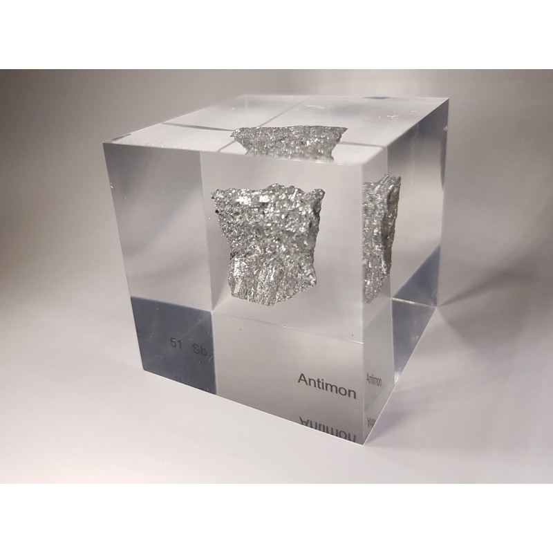 Acrylic cube Antimony